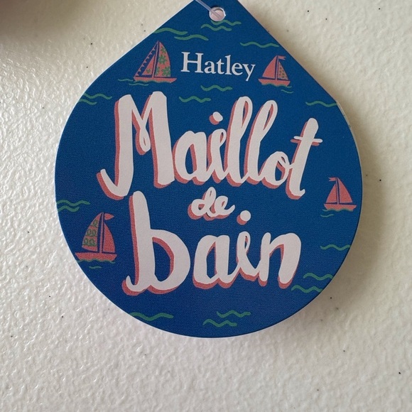 Hayley Girls Swimsuit Size 2 UPF 50‎ Pink Orange Blue Beach Pool CruiseVacation - Picture 2 of 10